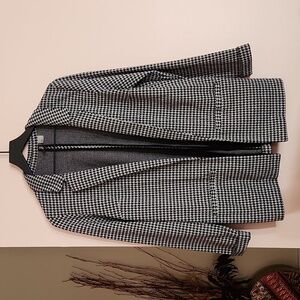 Small plaid blazer